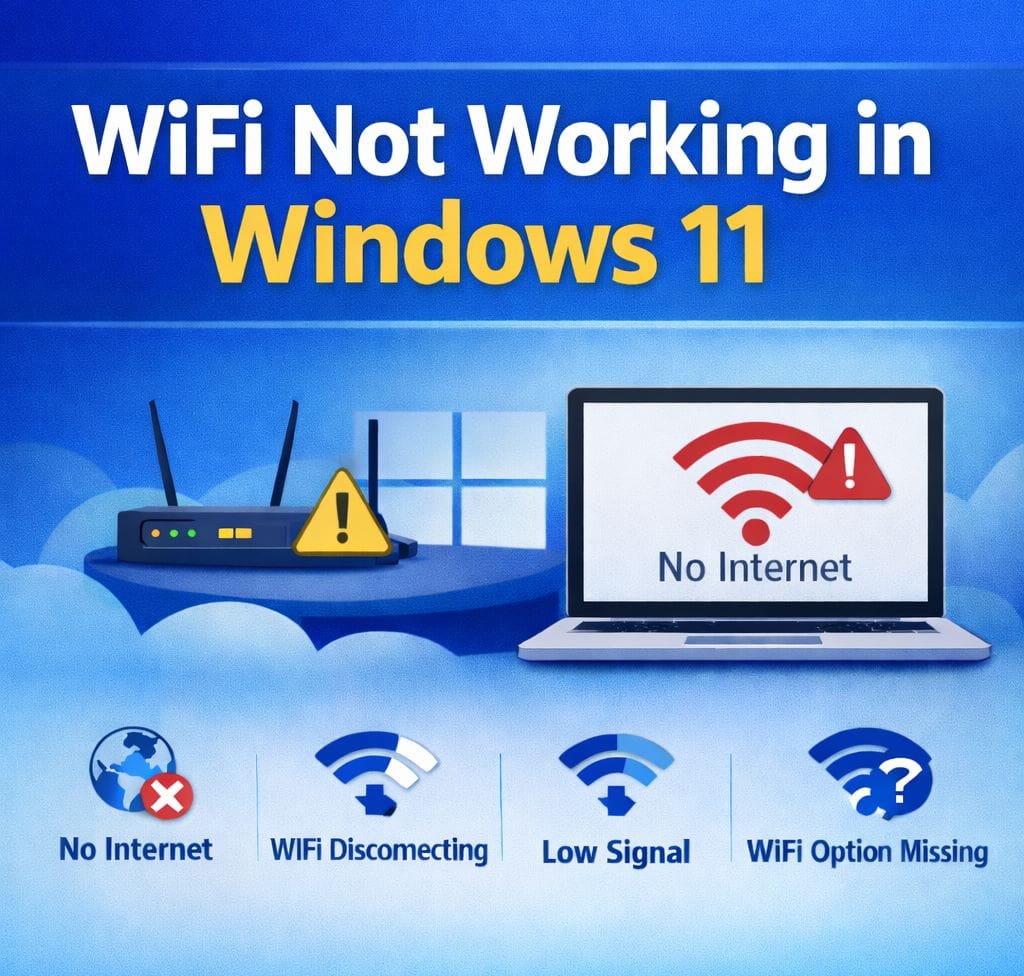 WiFi Not Working in Windows 11