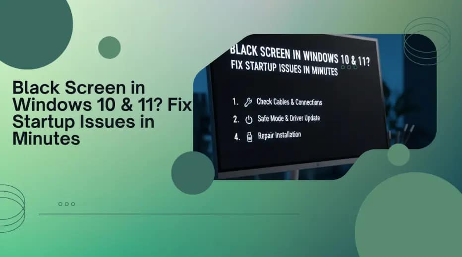 Black Screen in Windows 10